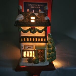 Charming Holiday Inn Stocking Hanger